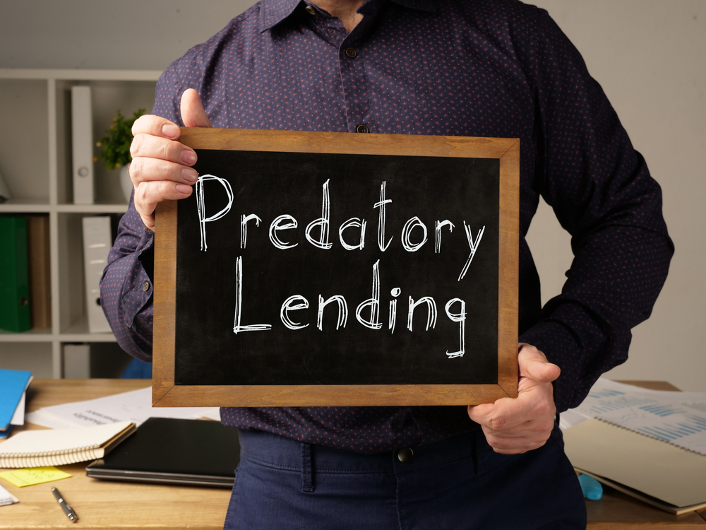 Predatory loans carry more risk