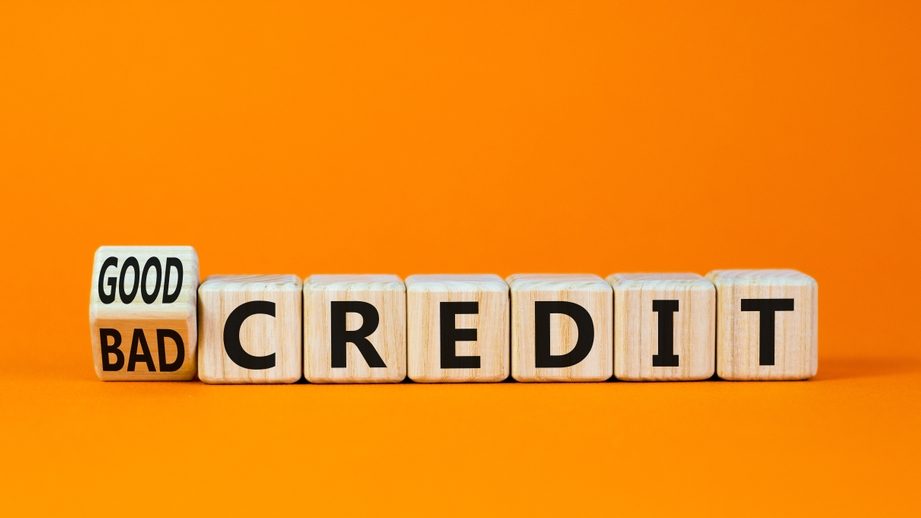 When your credit reports has a low score, it's considered poor credit.